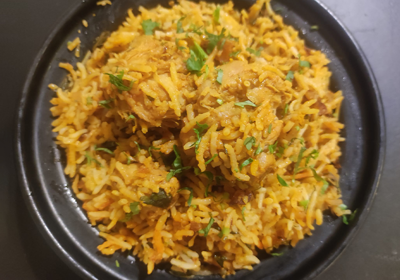 Chicken briyani
